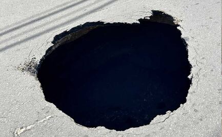 ¡Precaución! Alertan por aparición de socavones en la 25 Sur y La Margarita