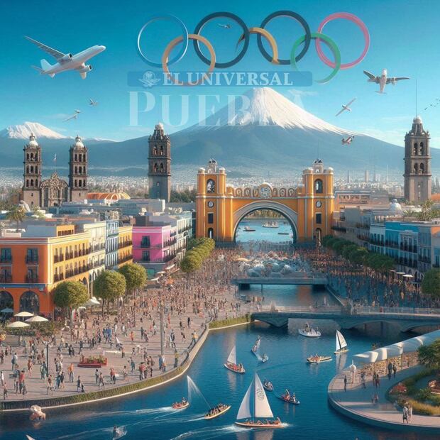 ¿Te imaginas si hoy Puebla fuera sede de los Juegos Olímpicos?