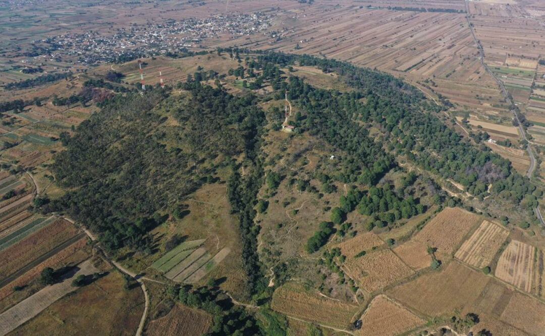 El cerro Zapotecas es un área protegida que se ubica en el municipio de San Pedro Cholula | FOTO: Agencia Es Imagen para El Universal Puebla