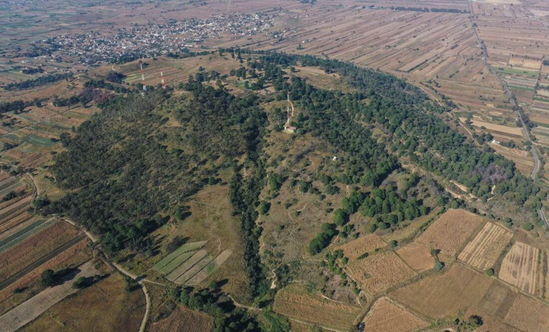 El cerro Zapotecas es un área protegida que se ubica en el municipio de San Pedro Cholula | FOTO: Agencia Es Imagen para El Universal Puebla