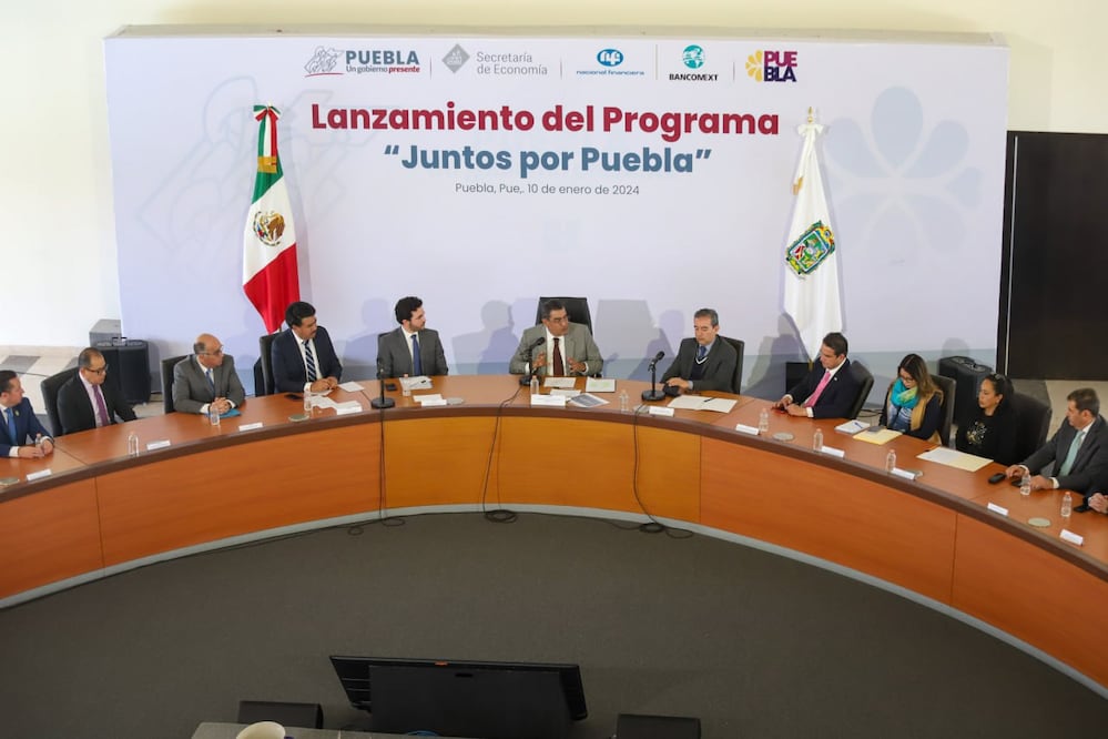 El gobierno del estado lanzó el programa financiero “Juntos por Puebla” | Agencia Es Imagen para El Universal Puebla