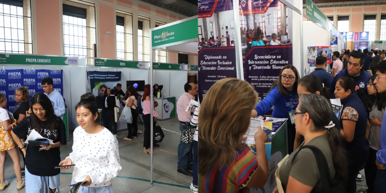 Feria Plan de Becas  BUAP / Foto EsImagen