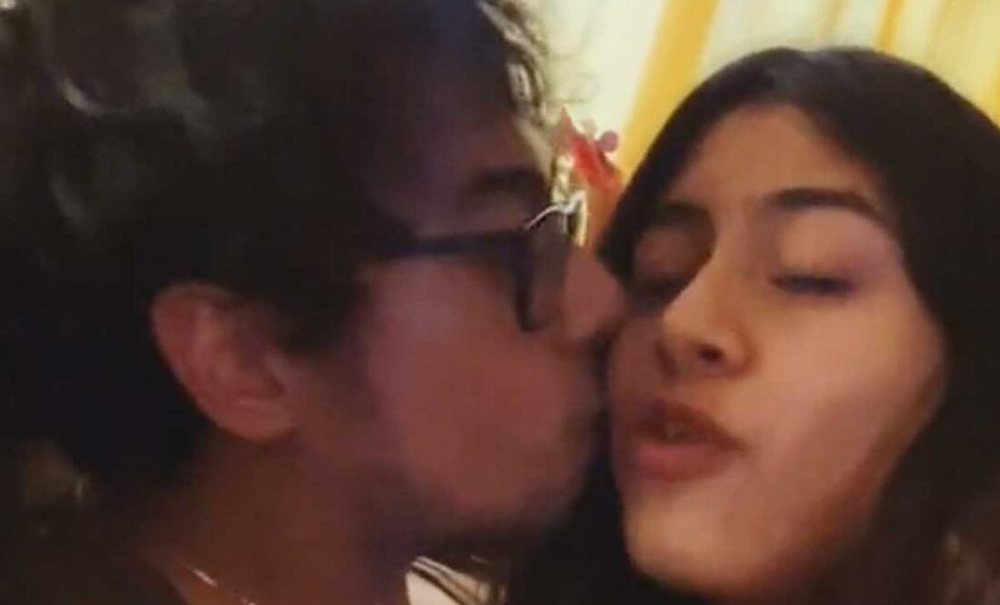 Una pareja de poblanos conocidos como “Los chikiss” se hicieron virales en TikTok luego de firmar un contrato de fidelidad | Foto: Captura de Pantalla