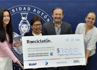 BUAP entrega apoyo para el programa de Escuelas Comunitarias