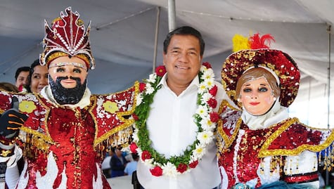 “Vamos ganando”: Julio Huerta recibe el respaldo de familias de Amozoc