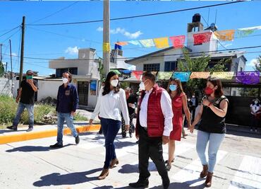 Rehabilitan vialidades y unidad deportiva en San Baltazar Tetela
