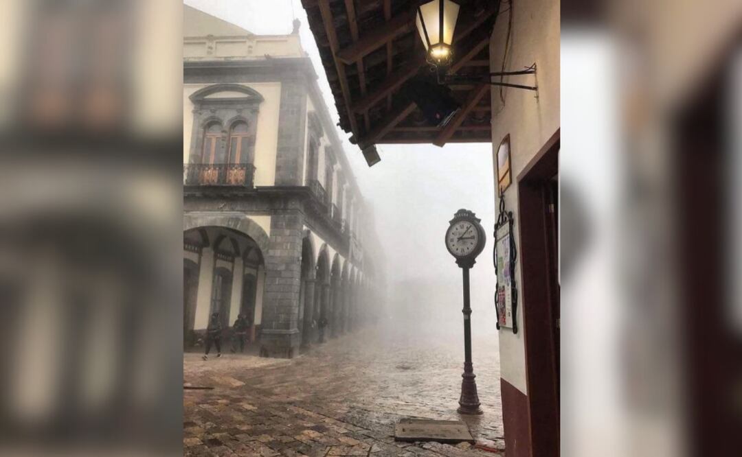 El Pueblo Mágico de Zacatlán es ideal para disfrutar el invierno en sus cabañas | Foto Instagram Explora Puebla