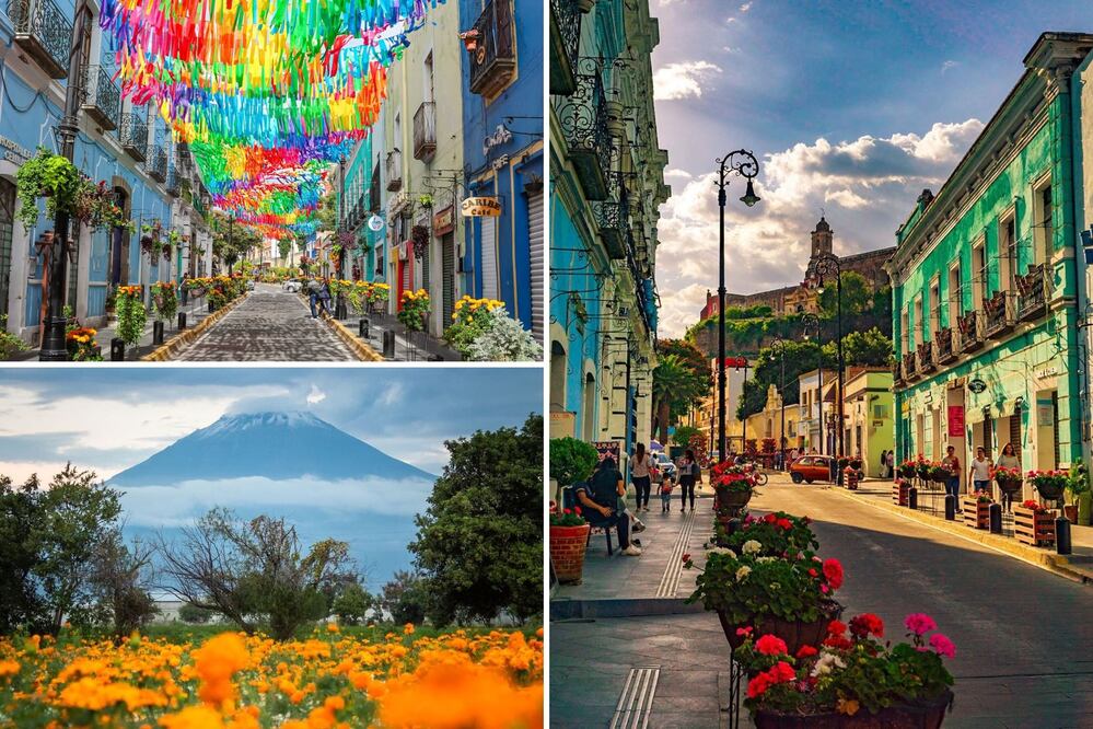 Cerca de CDMX hay un colorido pueblo con aire fresco | Foto: @kukulcan9 / @iro.mx / @acawanderer