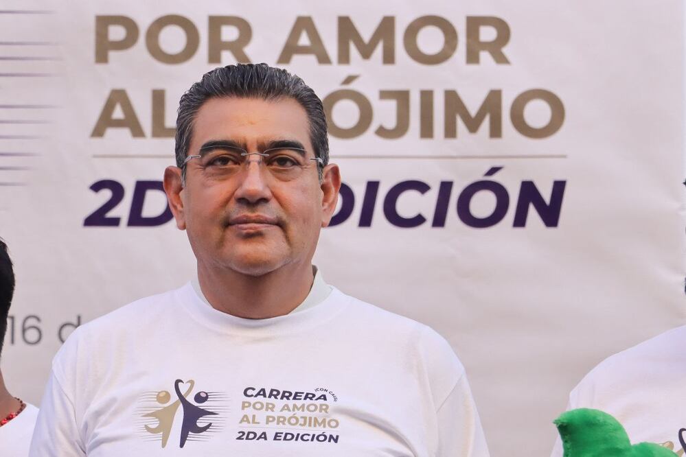 Sergio Salomón participó este domingo en la carrera Por amor al prójimo | Es Imagen