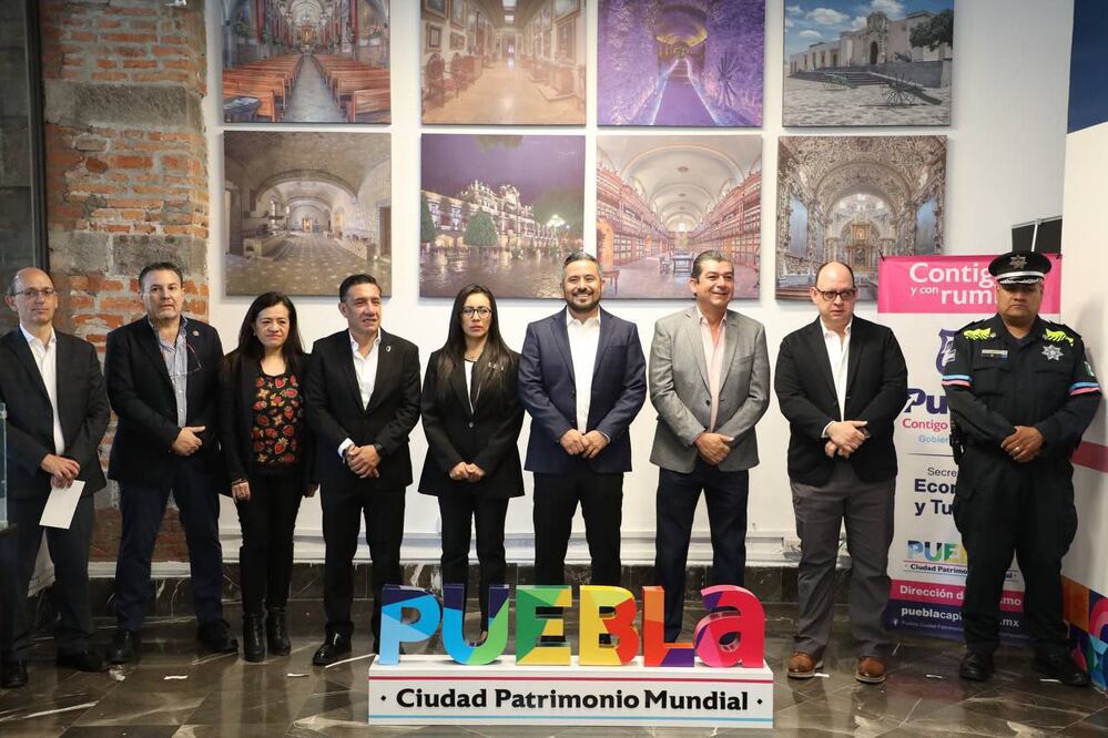 El gobierno municipal de Puebla destacó los logros para atraer a turistas | Foto: Ayuntamiento de Puebla