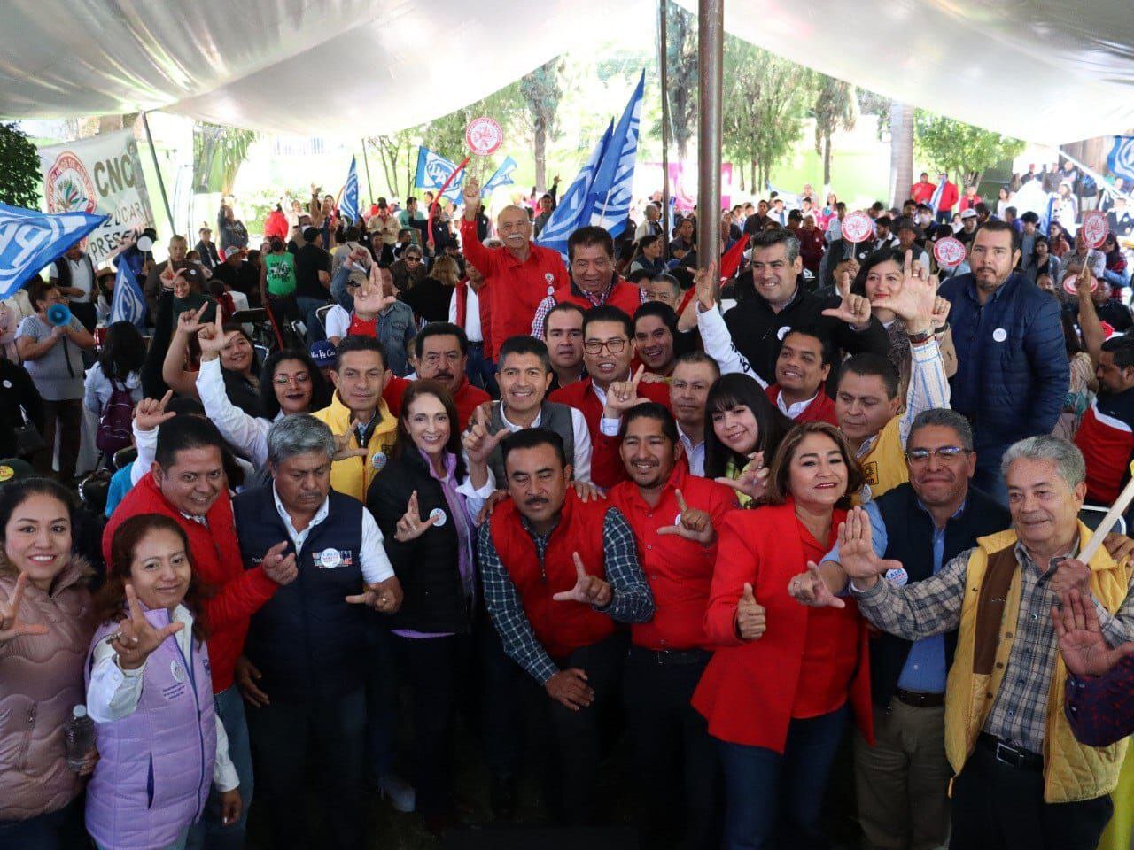 Eduardo Rivera terminó su precampaña del 2023 en Izúcar de Matamoros | Fotos Especiales