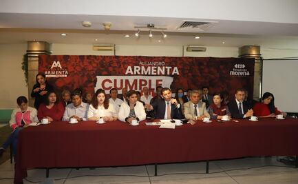 Alejandro Armenta destaca obras de AMLO rumbo al Quinto Informe