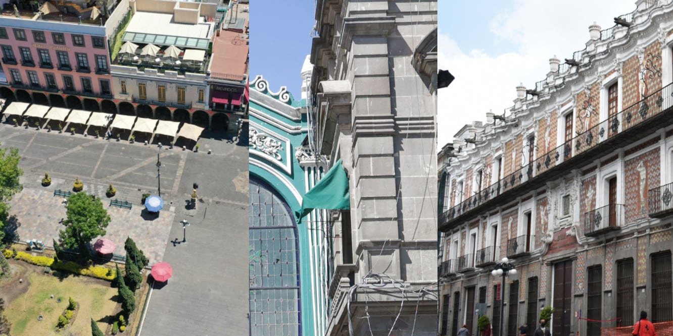 Edificios históricos de Puebla / Foto Agencia Es Imagen