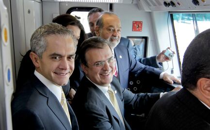Ebrard pide indagar mantenimiento del metro y Mancera que no haya tintes políticos