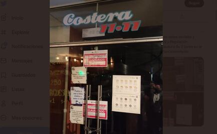 Clausuran Costera y Barclays en la Anzures