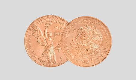 Centenario y Bicentenario, esto valen las monedas conmemorativas de oro 