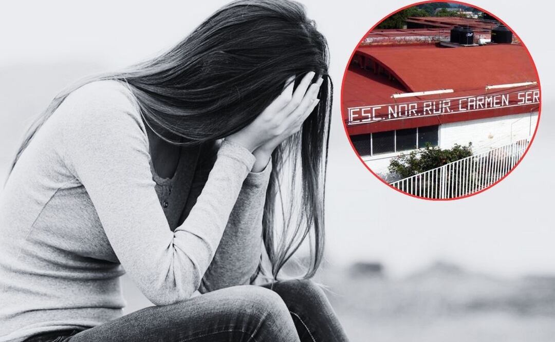 La estudiante narró los tratos crueles e inhumanos que reciben en la Normal de Teteles | Foto: Especial
