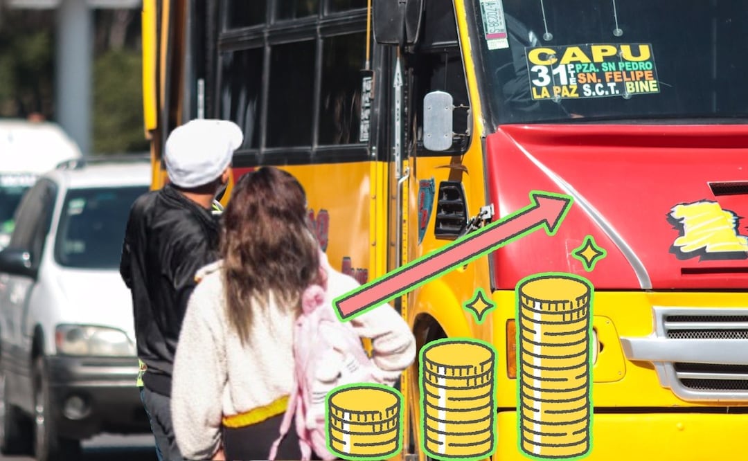 El gobierno de Puebla hará una revisión para aumentar la tarifa de transporte público | Foto: EsImagen/Canva