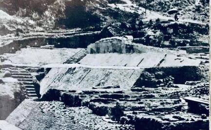 Así era la Pirámide de Cholula cuando fue descubierta