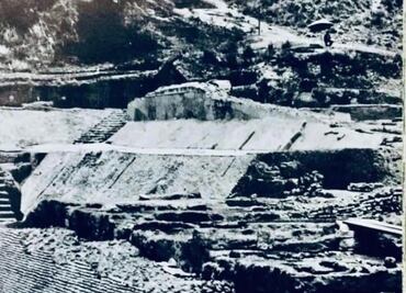 Así era la Pirámide de Cholula cuando fue descubierta