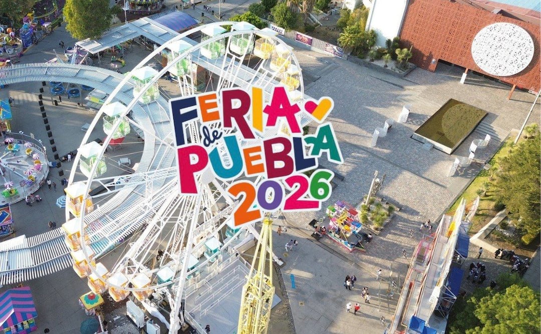 Foto: Feria de Puebla/Especial.    La Feria de Puebls 2026 ya está a punto de comenzar