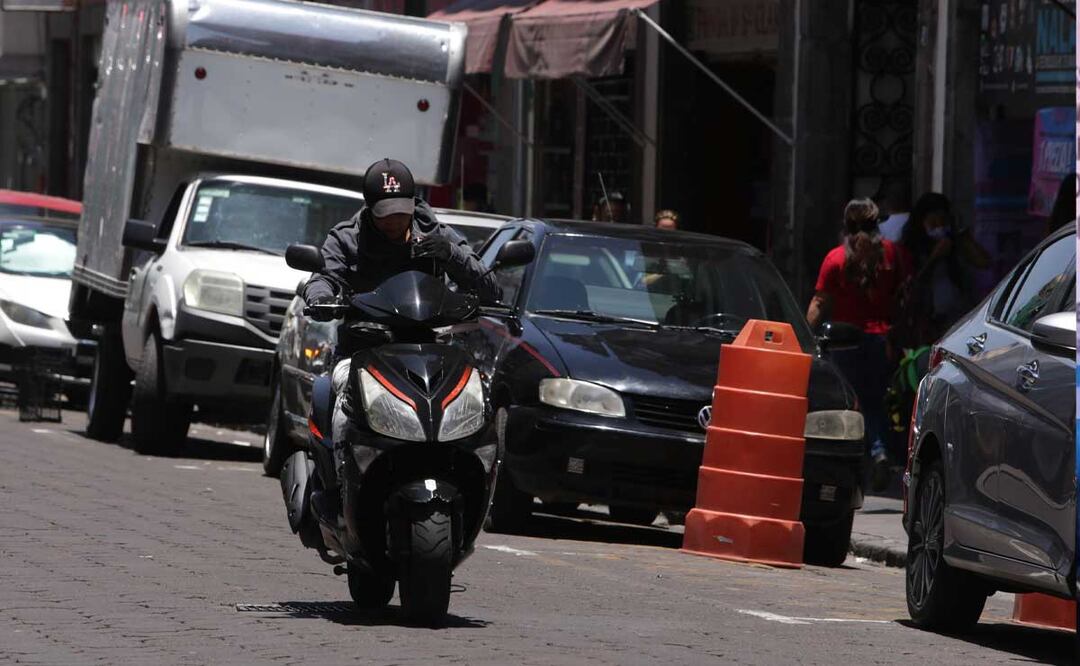 Los motociclistas deben cumplir con ciertas reglas en la ciudad de Puebla | Foto: Agencia Es Imagen para El Universal Puebla