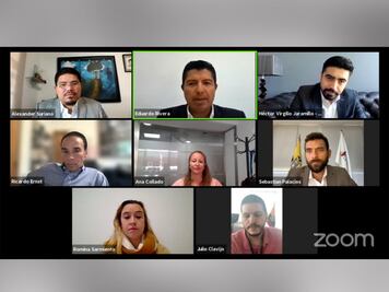 Participa Lalo Rivera en conversatorio con Georgetown University