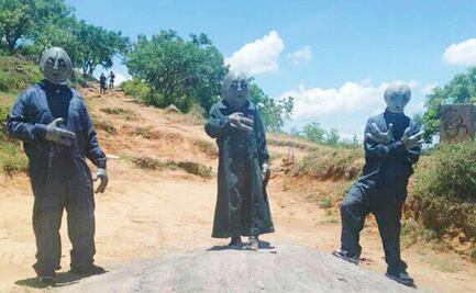 Los marcianos de Metepec, el nuevo atractivo turístico de Atlixco