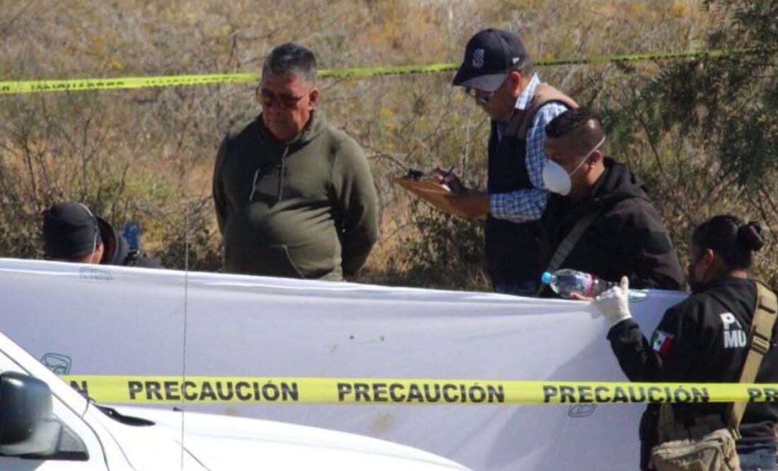 El cadáver del hombre fue localizado a la altura de la junta auxiliar San Lucas El Grande | Foto: Agencia Es Imagen para El Universal Puebla