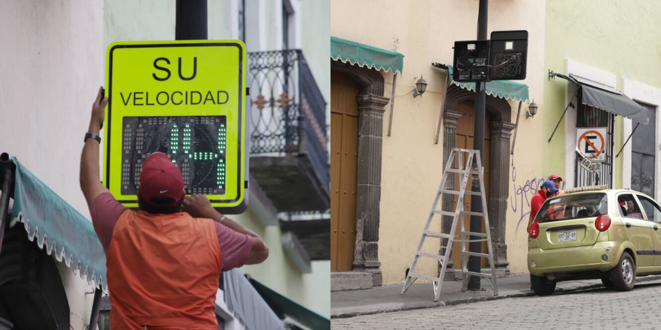 Radares de velocidad en la ciudad de Puebla / Foto EsImagen