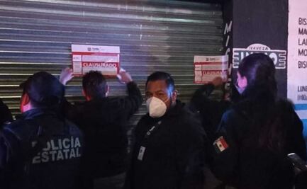 Clausuran 40 Grados, Beirut y otros 9 antros y restaurantes en Puebla