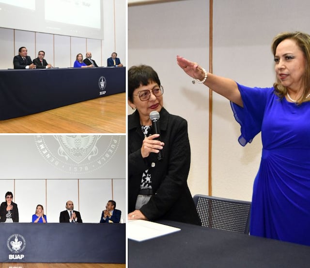 Rectora preside Cuarto Informe de Labores y toma de protesta en la Facultad de Administración