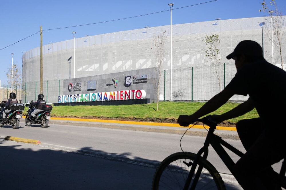 El biciestacionamiento es una de las obras que se pondrá en operación este 2024 | EsImagen