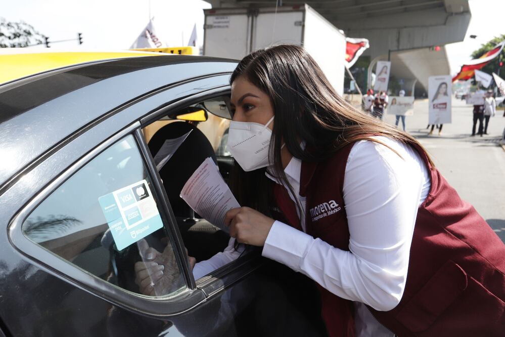 Promete Claudia Rivera cobertura universal de alumbrado público en Puebla