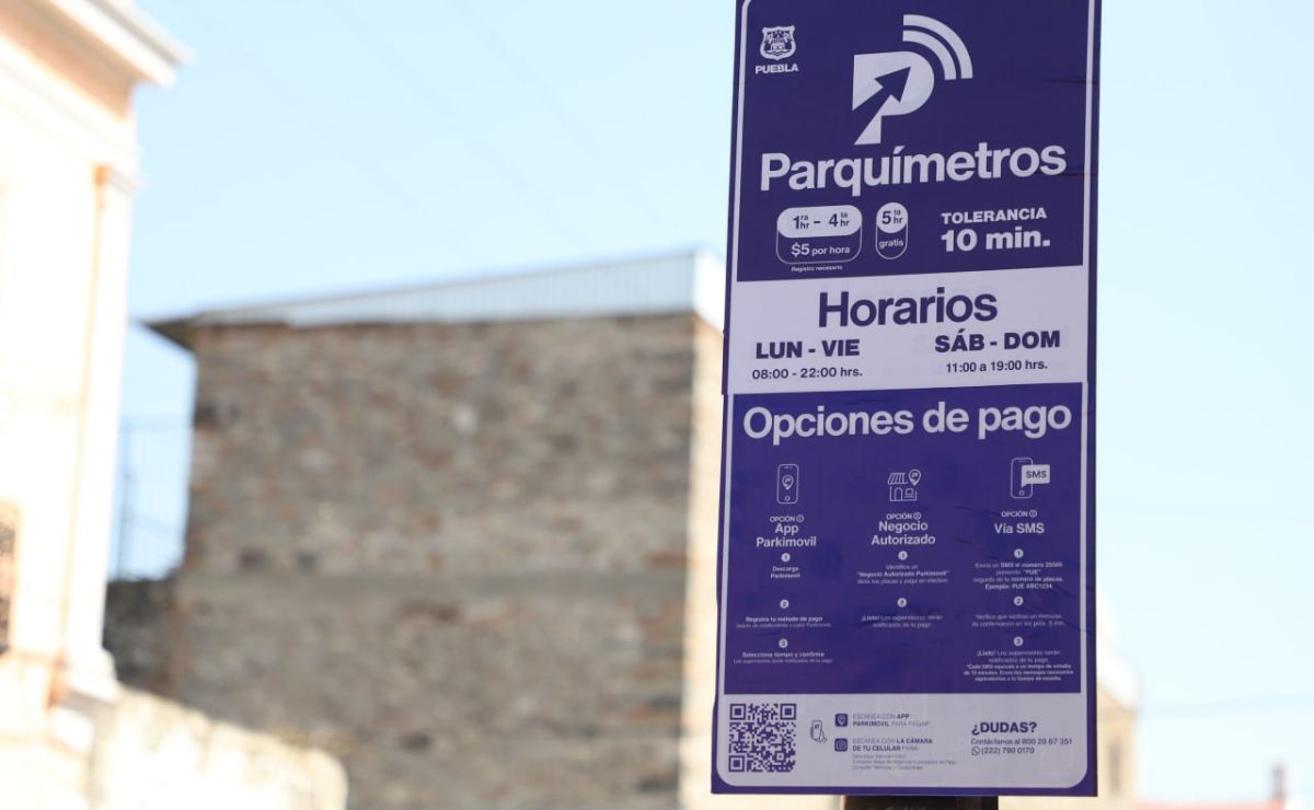 Parquímetros en Puebla: aquí te explicamos cómo funcionan