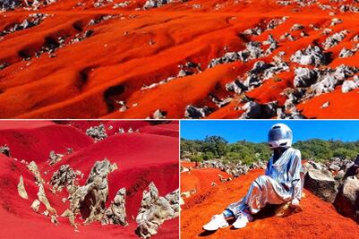 El paisaje marciano que debes conocer: Descubre las dunas rojas a un paso de Puebla