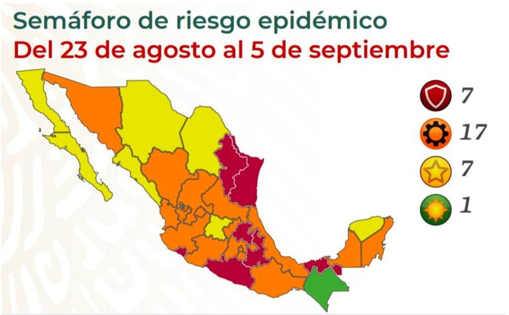 Regresa el estado de Puebla a semáforo rojo