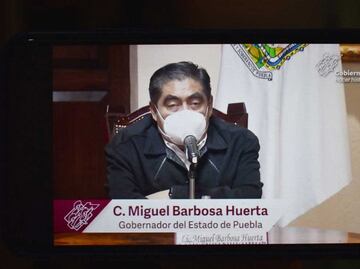 Sergio Salomón Céspedes continuará con las conferencias matutinas que inició Barbosa