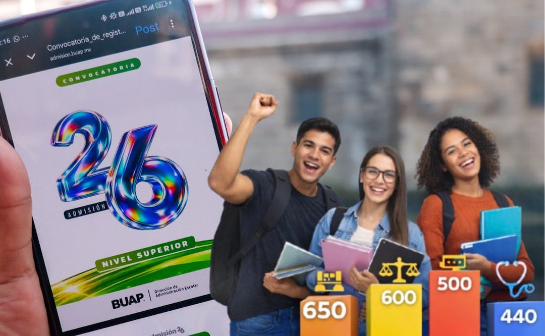 Para el proceso de Admisión 2026, consulta los cupos en las carreras de la BUAP | Foto: EsImagen/Especial