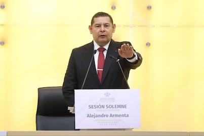 Alejandro Armenta rinde protesta como gobernador de Puebla