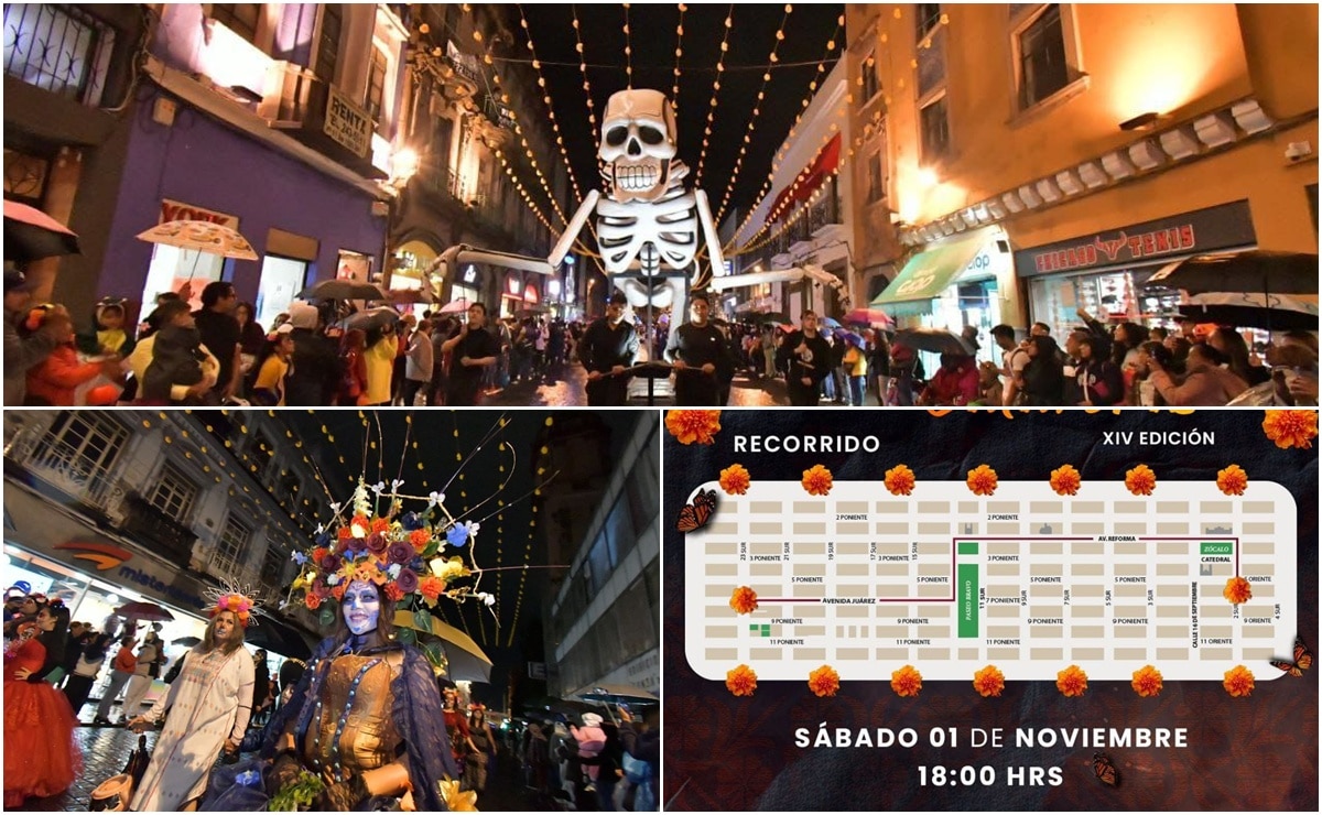 Desfile de Calaveras en la ciudad de Puebla: fecha, hora y ruta