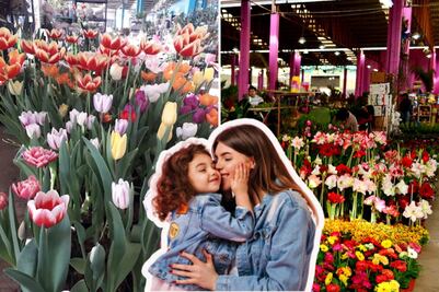 El mercado de flores más barato de México está en Puebla y es ideal para el 10 de mayo