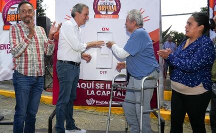 Moderniza Pepe Chedraui 235 luminarias en la colonia Popular Coatepec