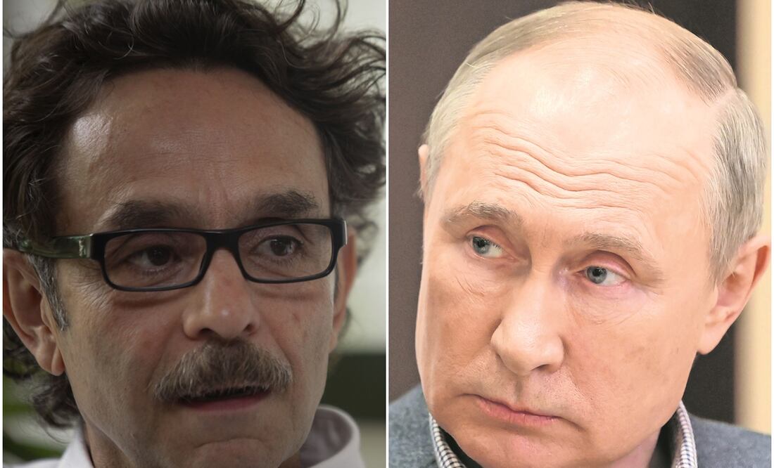 Gabriel Quadri y Vladimir Putin. Fotos: Archivo EL UNIVERSAL