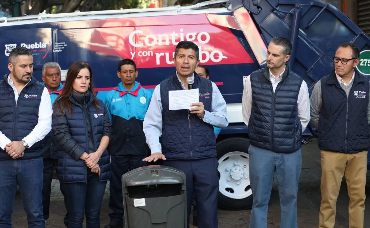 Los domingos habrá servicio de recolección de basura en el Centro Histórico de Puebla