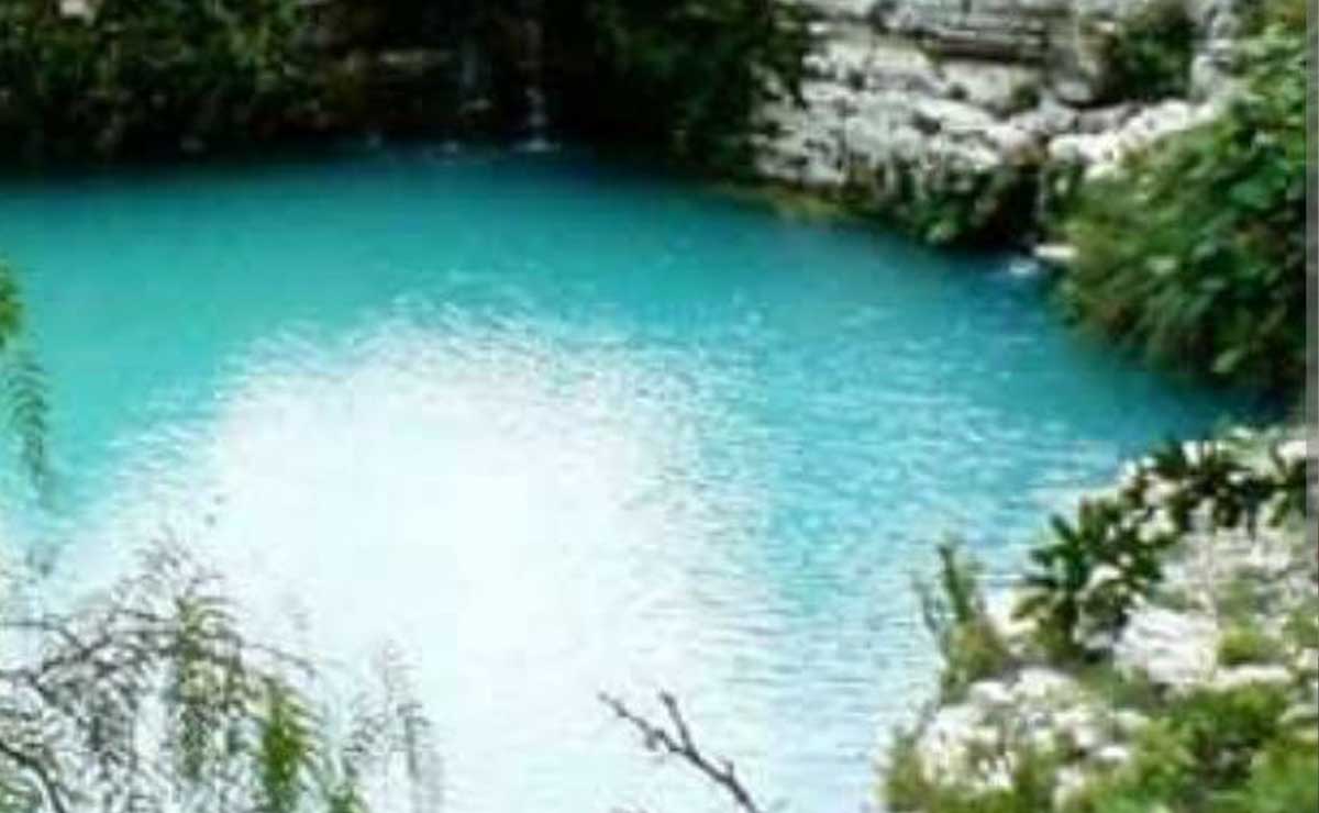 La Pila de Tzicatlacoyan es una formación natural que se localiza en la mixteca poblana | Foto: Facebook San Juan Tzicatlacoyan