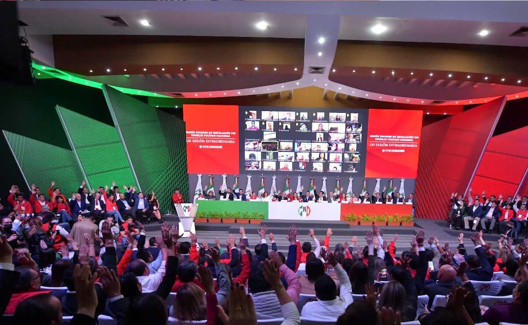 Militantes del PRI en Puebla tendrán voz y voto en el Consejo Nacional rumbo al 2024 | Foto: Twitter PRI Puebla