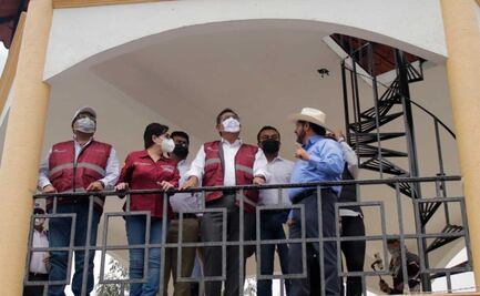 Supervisan ruta de evacuación del Popocatépetl