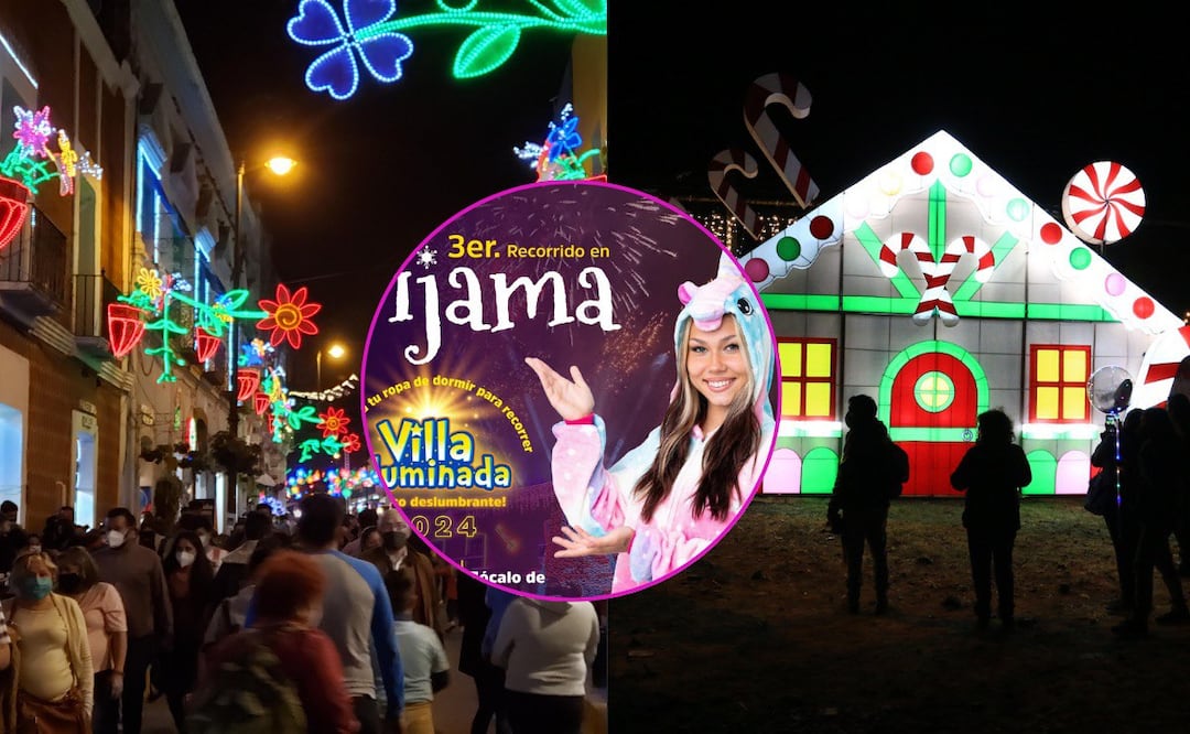 La pijamada en la Villa iluminada está programada para este jueves 5 de diciembre | Foto: EsImagen/Ayuntamiento de Atlixco