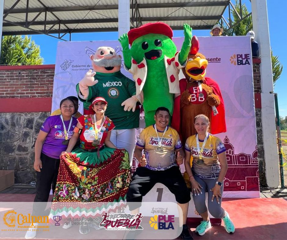Un éxito, la primera carrera del chile en nogada en Calpan